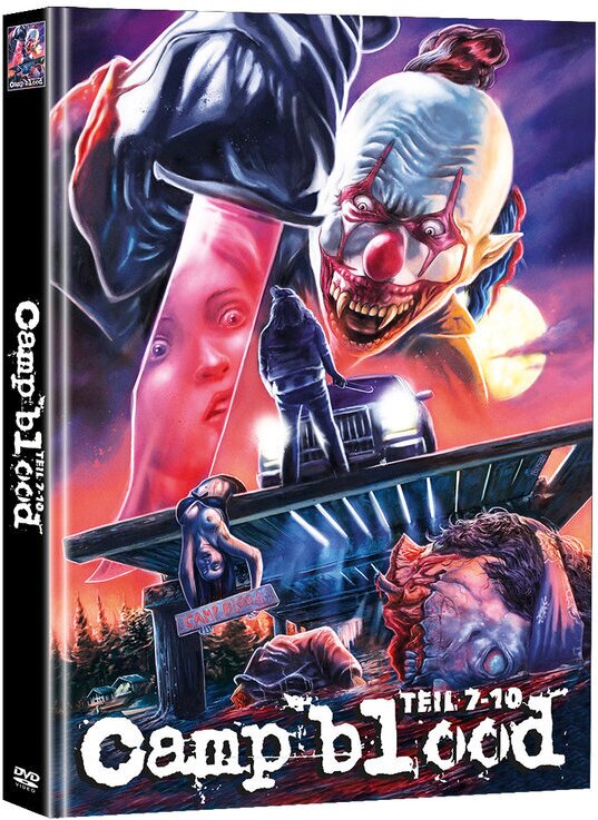 Camp Blood Teil 7-10 Cover B, Super Spooky Stories, Limited Edition, Mediabook, 2 DVDs