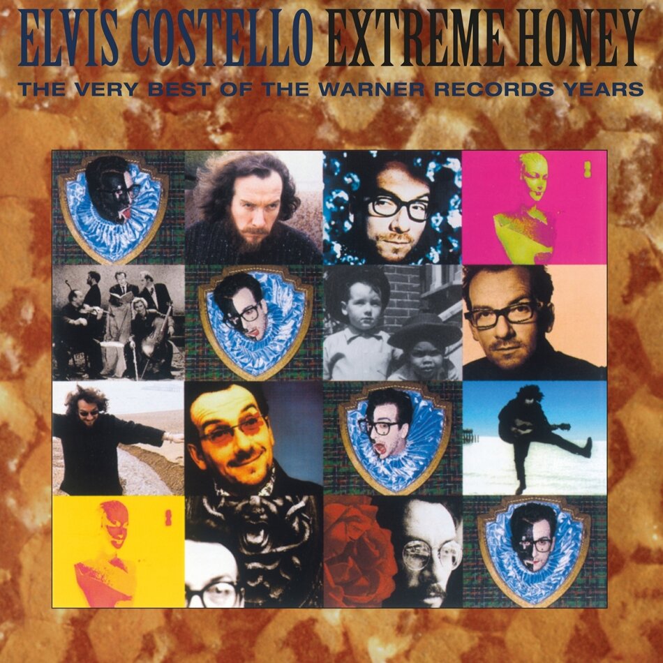 Elvis Costello - Extreme Honey -Very Best Of Warner Records Years 2022 Reissue, Music On Vinyl, limited to 4000 copies, Gold Vinyl, 2 LPs
