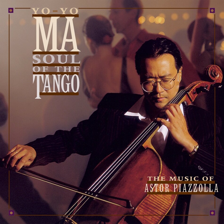 Astor Piazzolla (1921-1992) & Yo-Yo Ma - Soul Of The Tango 2022 Reissue, Music On Vinyl, Limited to 2000 Copies, 25th Anniversary Edition, Translucent Red Vinyl, LP
