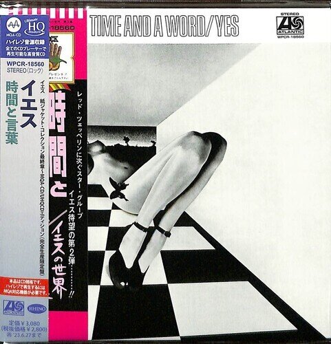 Yes - Time & A Word Japanese Mini-LP Sleeve, Master Quality Authenticated, Japan Edition, Remastered