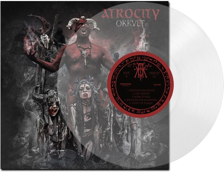 Atrocity - OKKULT III Limited Edition, Clear Vinyl, LP