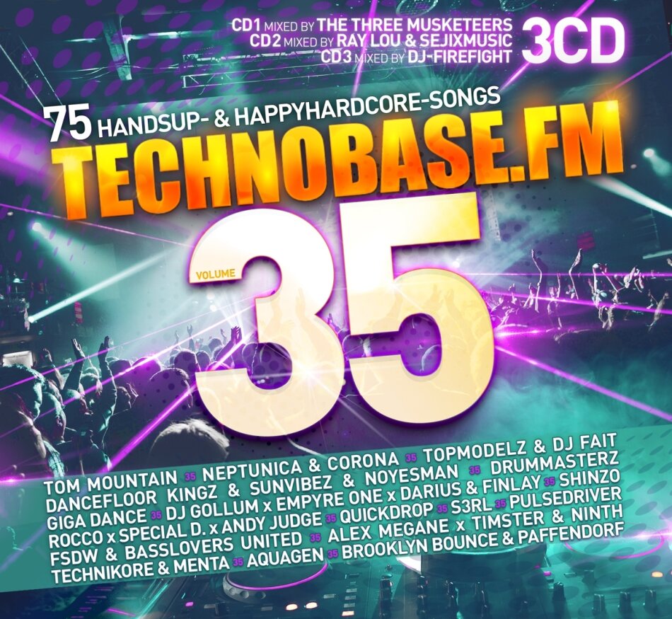 TechnoBase.FM Vol. 35 3 CDs