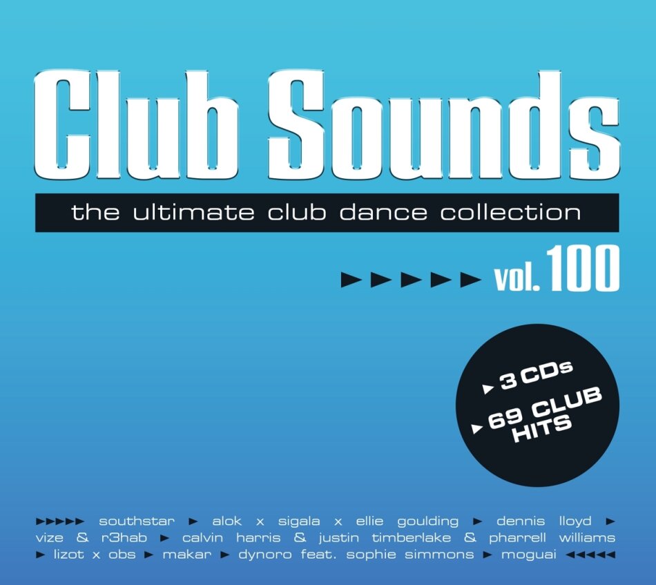 Club Sounds Vol. 100 3 CDs
