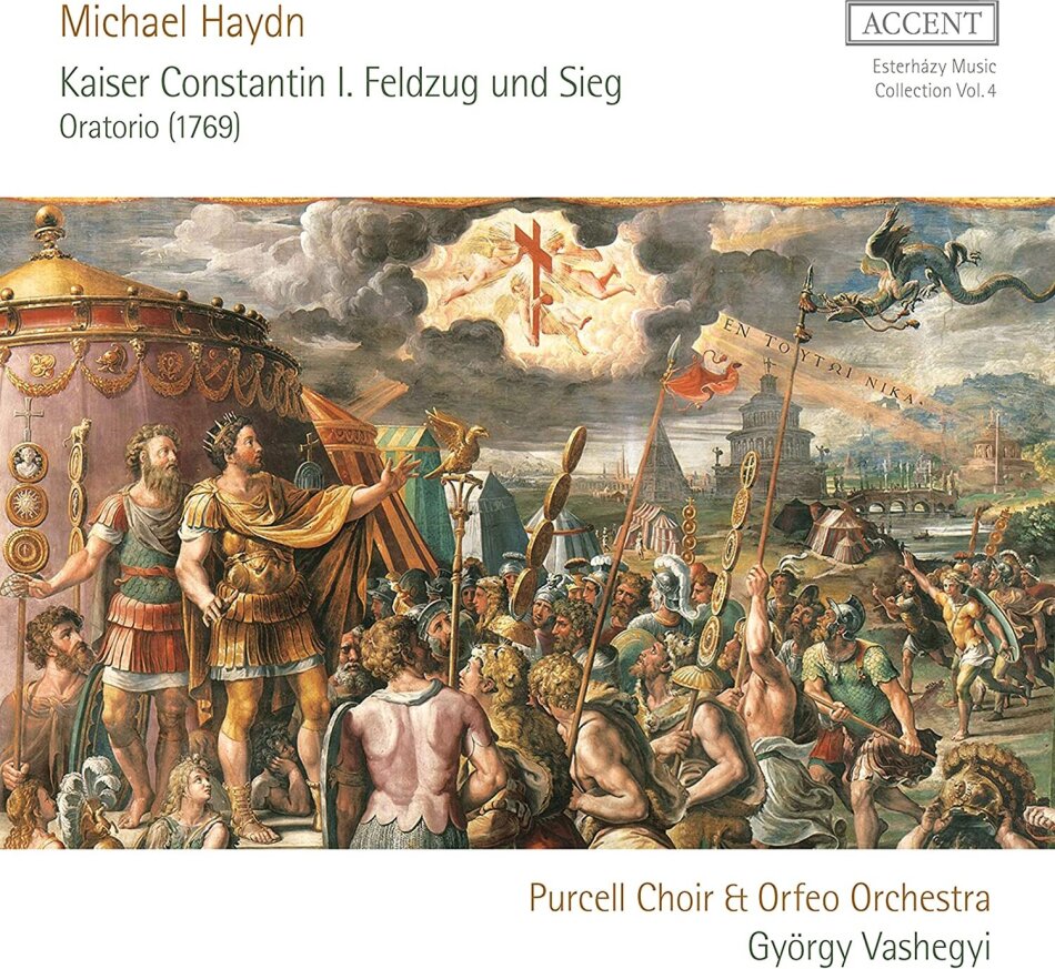 Purcell Choir, Orfeo Orchestra, Michael Haydn (1737-1806) & György Vashegyi - Kaiser Constantin I. Feldzug Und Sieg 2 CDs