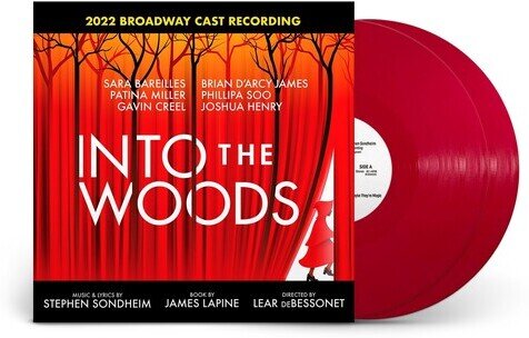 Sara Bareilles & Steven Sondheim - Into The Woods - OBCR Red Vinyl, 2 LPs