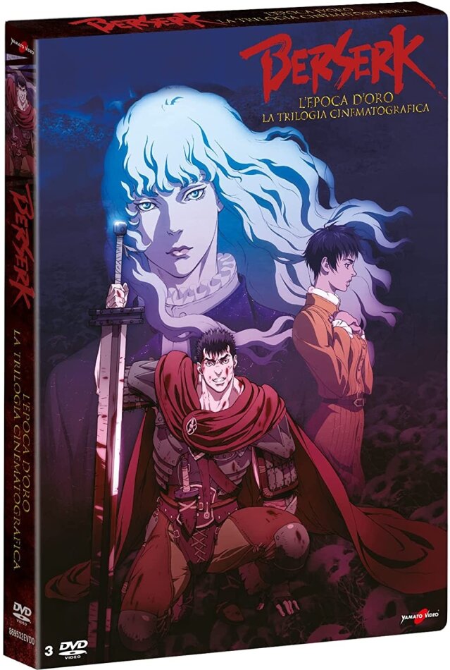 Berserk: L'epoca d'oro - La Trilogia Cinematografica 3 DVDs