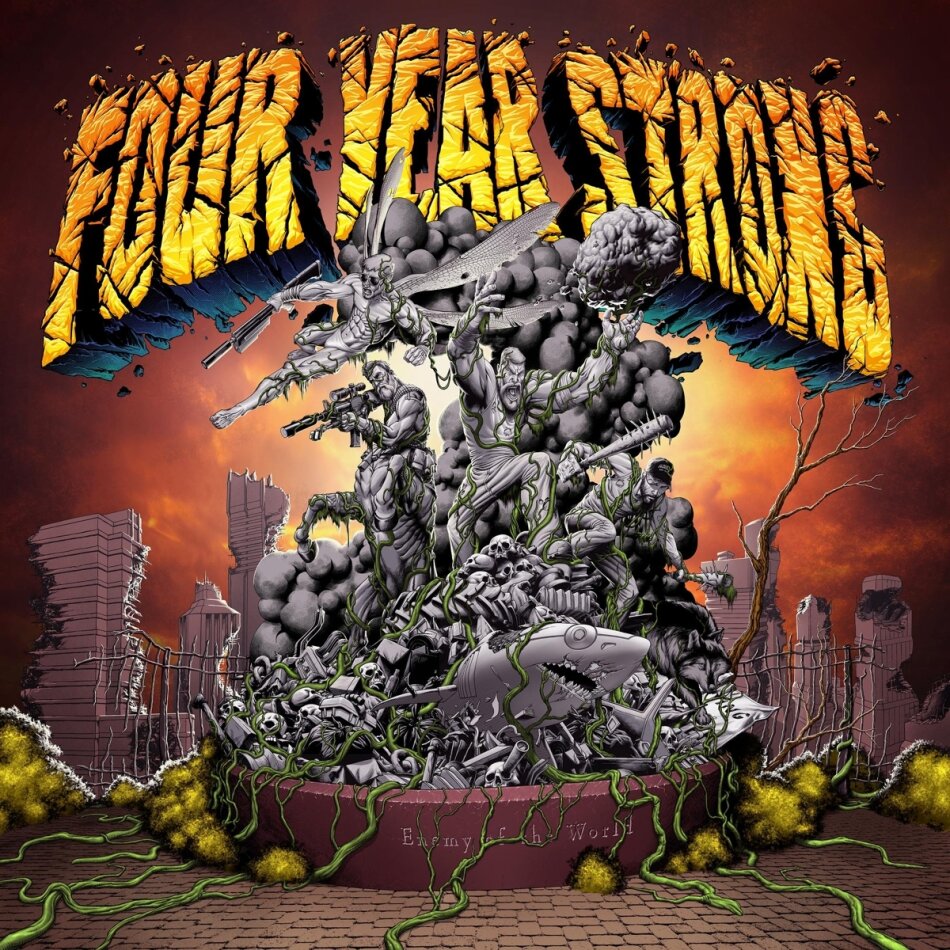 Four Year Strong - Enemy Of The World 2023 Reissue, Re-Recorded, Gatefold, Pure Noise Records, LP