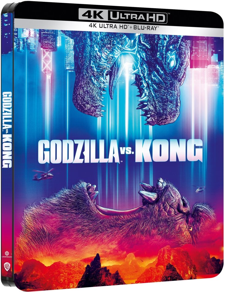 Godzilla vs. Kong (2021) Limited Edition, Steelbook, 4K Ultra HD + Blu-ray