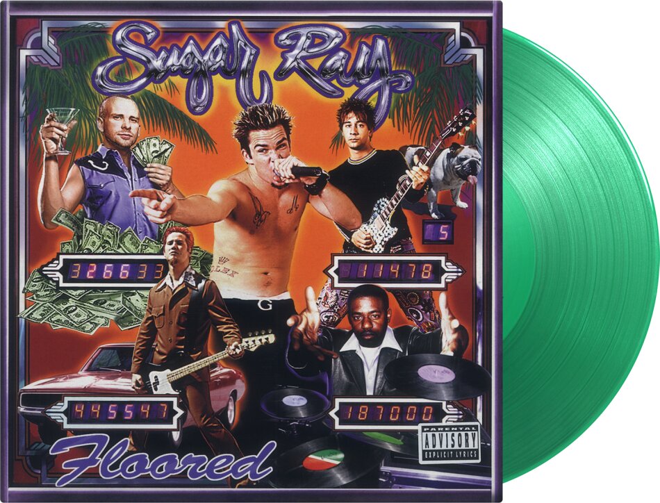 Sugar Ray - Floored 2022 Reissue, Music On Vinyl, Limited to 2000 Copies, Translucent Green Vinyl, LP