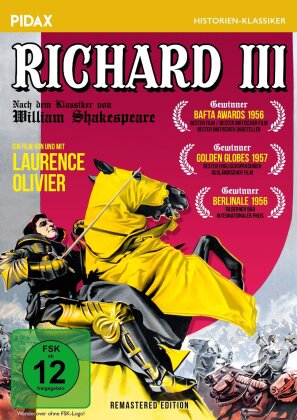 Richard III (1955) (Pidax Historien-Klassiker, Remastered)