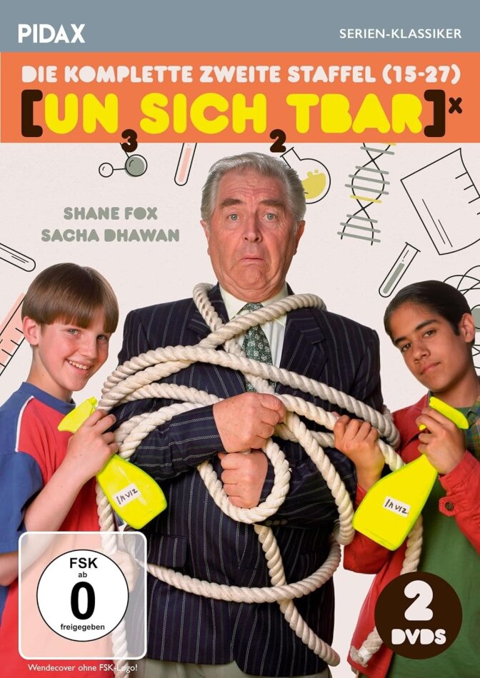 Unsichtbar - Staffel 2 Pidax Serien-Klassiker, 2 DVD