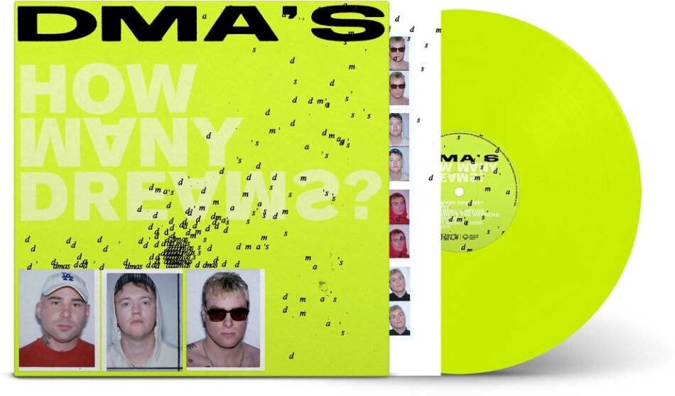 DMA's - How Many Dreams Limited Edition, Neon Yellow Vinyl, LP