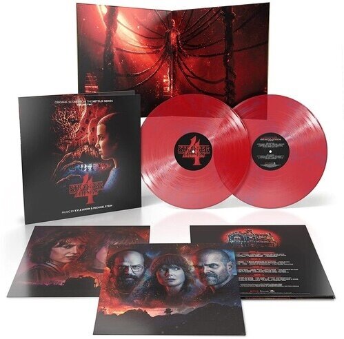 Kyle Dixon & Michael Stein - Stranger Things - Season 4 Volume 2 - OST Red Vinyl, 2 LPs