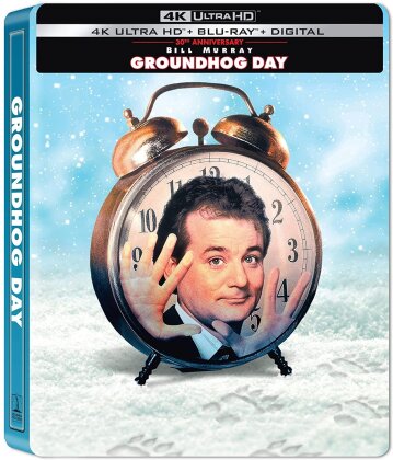 Groundhog Day (1993) (Édition 30ème Anniversaire, Édition Limitée, Steelbook, 4K Ultra HD + Blu-ray)