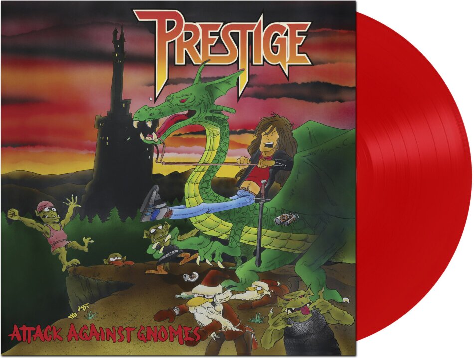 Prestige - Attack Against Gnomes 2023 Reissue, Massacre, Édition Limitée, Red Vinyl, LP
