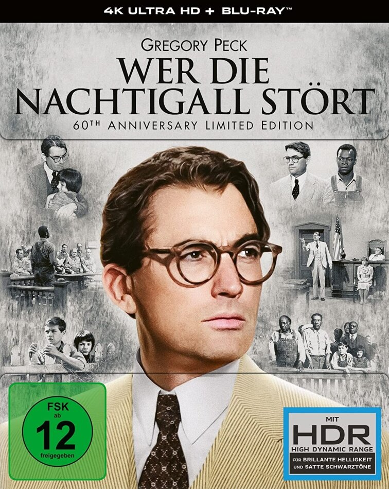 Wer die Nachtigall stört (1962) Slipcase, b/w, 60th Anniversary Limited Edition, 4K Ultra HD + Blu-ray