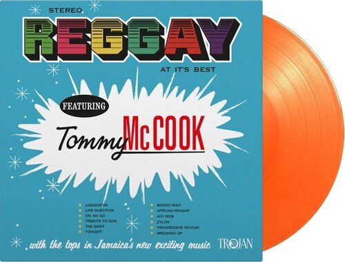 Tommy McCook - Reggay At It's Best 2022 Reissue, Music On Vinyl, limited to 750 copies, Orange Vinyl, LP