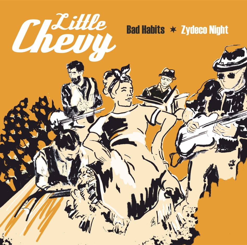 Little Chevy - Bad Habits / Zydeco Night 7" Single