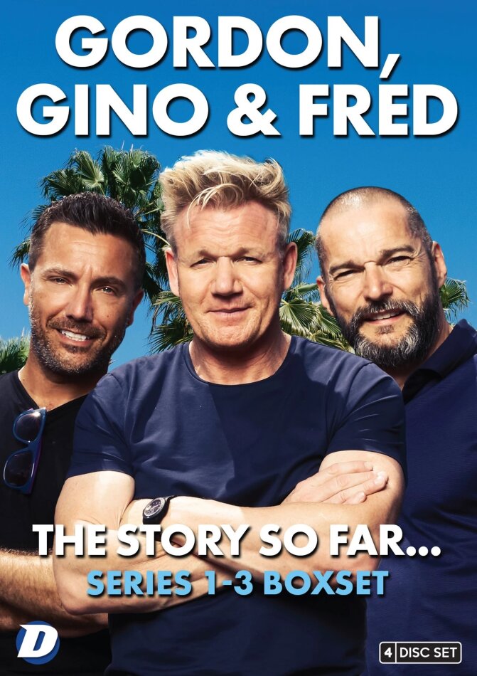 Gordon, Gino & Fred - he Story So Far... - Series 1-3 4 DVDs