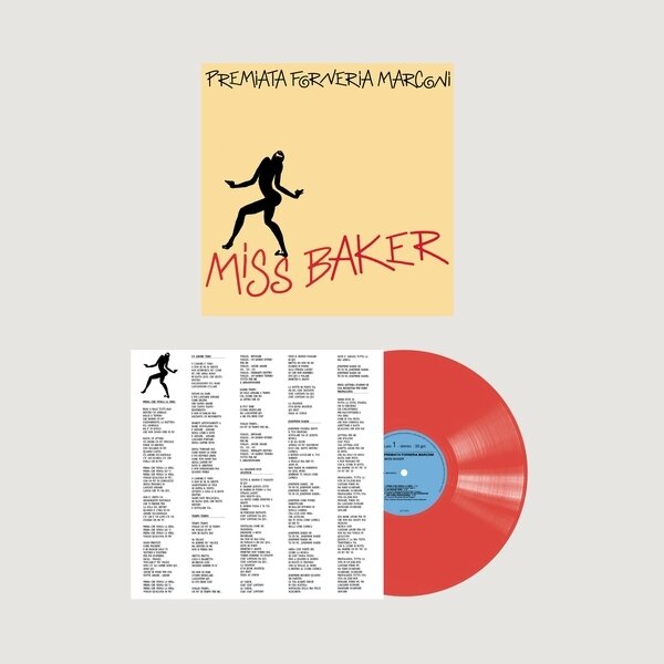 P.F.M. (Premiata Forneria Marconi) - Miss Baker 2022 Reissue, Red Vinyl, LP