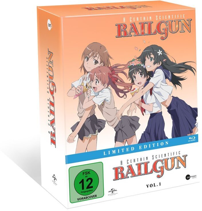A Certain Scientific Railgun - Staffel 1 - Vol. 1 + Sammelschuber, Limited Edition