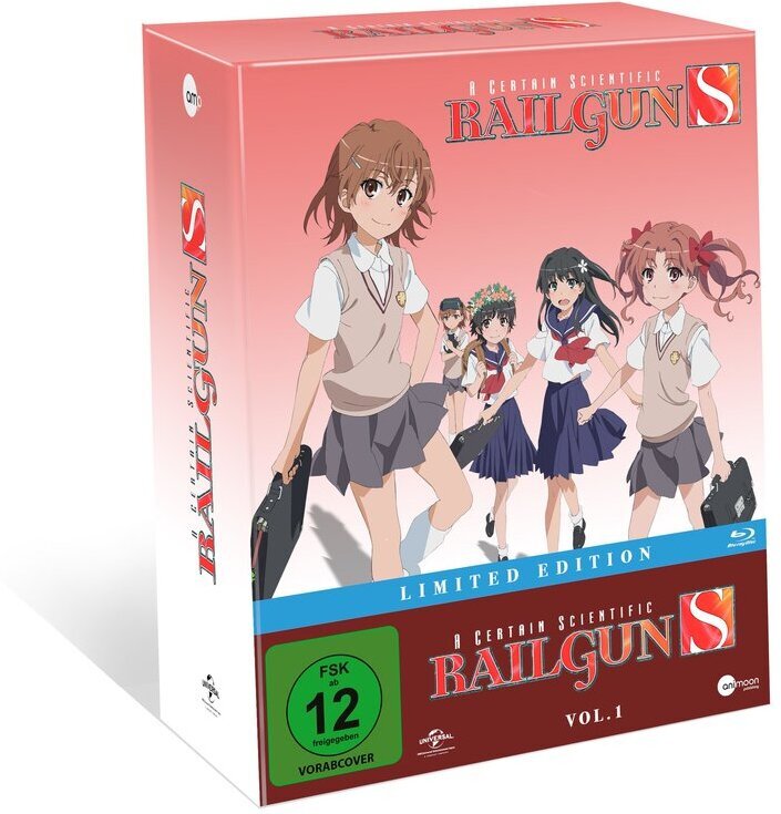 A Certain Scientific Railgun S - Staffel 2 - Vol. 1 + Sammelschuber, Edizione Limitata