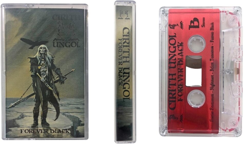 Cirith Ungol - Forever Black Iron Grip, 2023 Reissue, Transparent Red