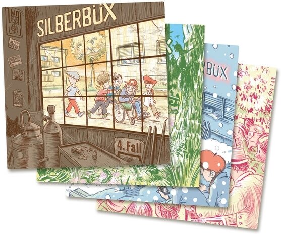 Silberbüx - 4-CD Box 1.- 4.Fall 4 CDs