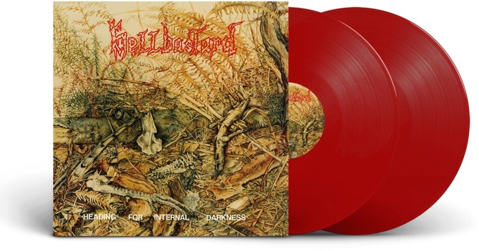 Hellbastard - Heading For Infernal Darkness Red Vinyl, 2 LPs