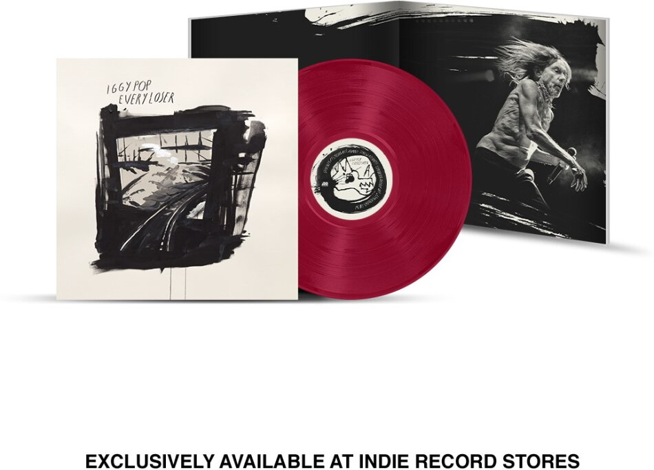 Iggy Pop - Every Loser Indie Exclusive, Apple Red Vinyl, LP