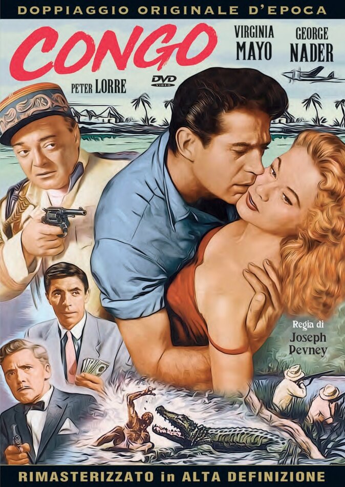 Congo (1956) Doppiaggio Originale d'Epoca, Remastered