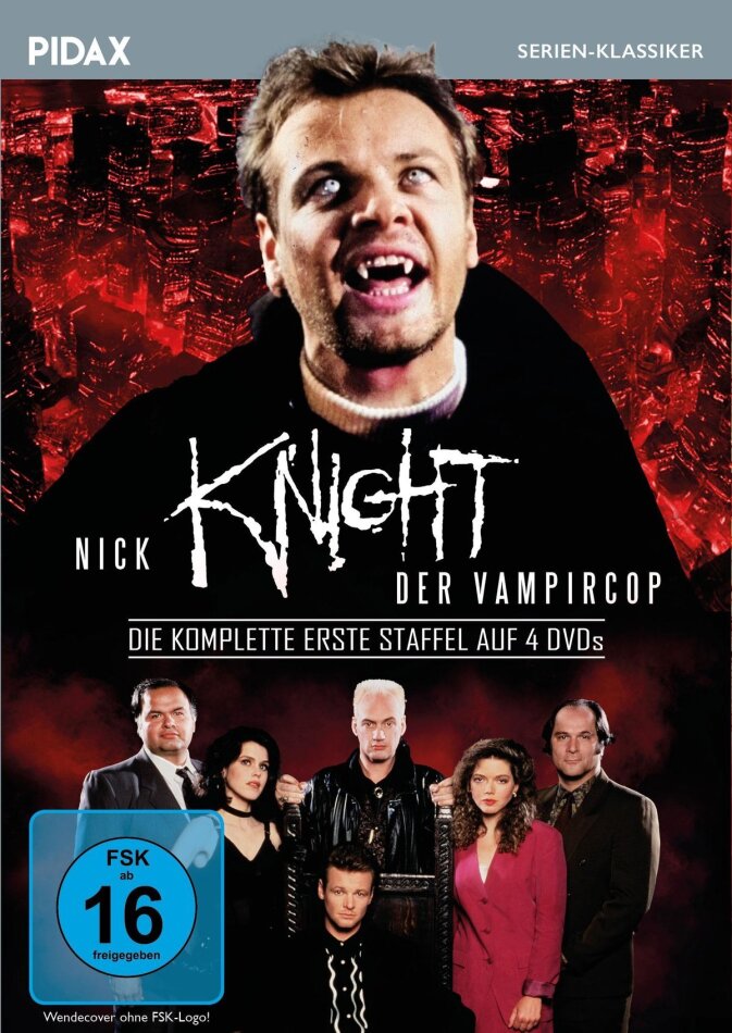Nick Knight, der Vampircop - Staffel 1 Pidax Serien-Klassiker, 4 DVDs