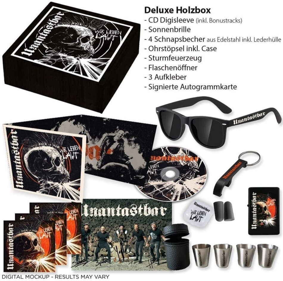 Unantastbar - Wir Leben Laut Limited Boxset