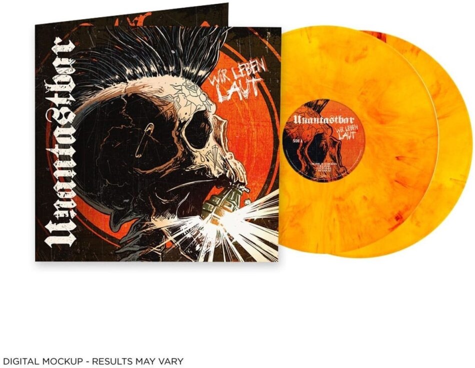 Unantastbar - Wir Leben Laut Édition Limitée, MARBLED SUN YELLOW / RED VINYL, 2 LP