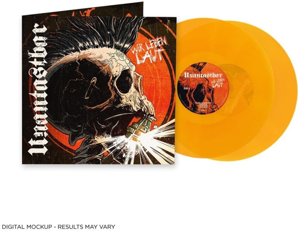 Unantastbar - Wir Leben Laut Édition Limitée, ORANGE TRANSPARENT VINYL, 2 LP