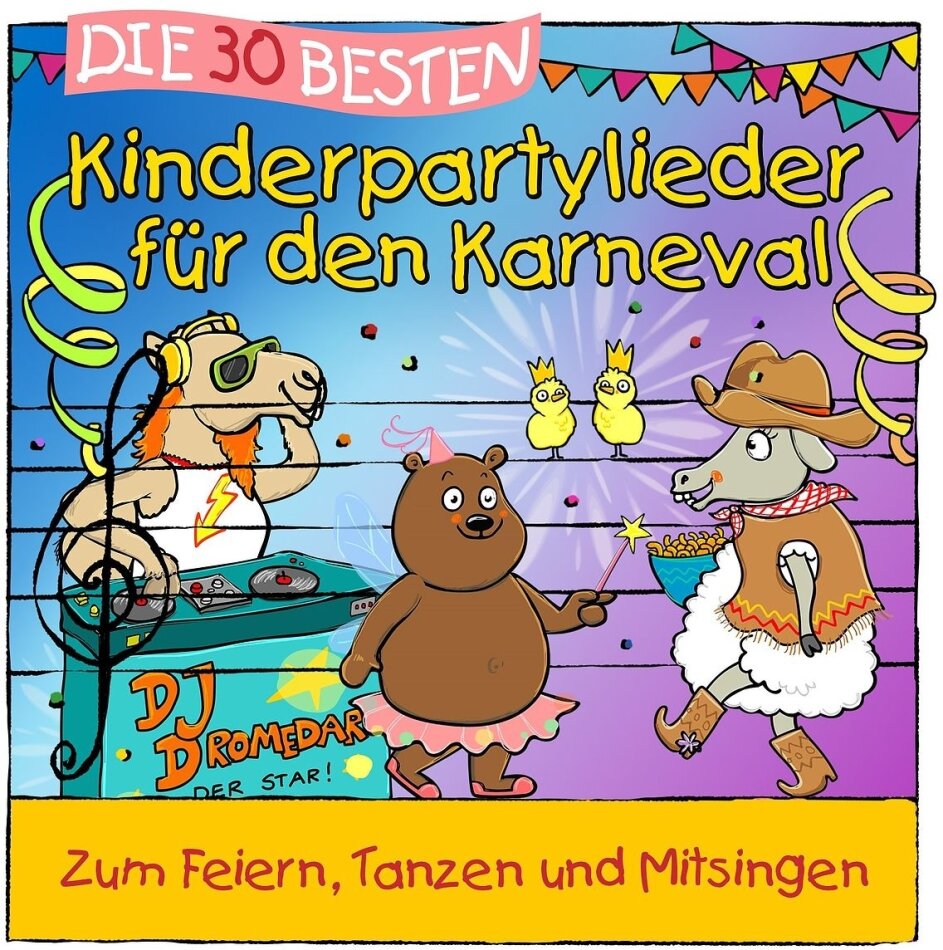 S. Sommerland, K. Glück & Die Kita-Frösche - Die 30 Besten Kinderpartylieder Für Den Karneval