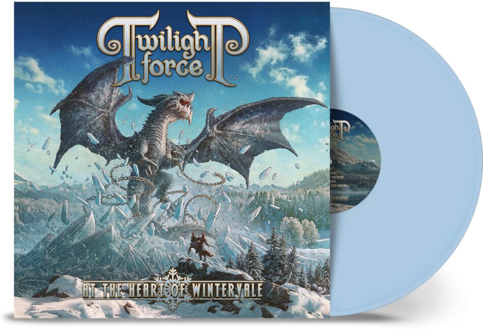 Twilight Force - At The Heart Of Wintervale Gatefold, Limited Edition, Ice Blue Vinyl, LP