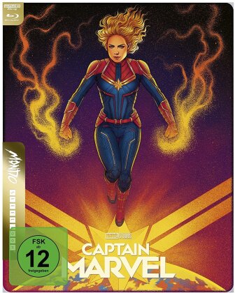 Captain Marvel (2019) (Mondo, Edizione Limitata, Steelbook, 4K Ultra HD + Blu-ray)