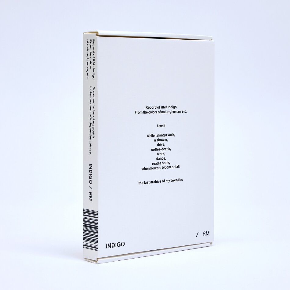 RM (BTS) (K-Pop) - Indigo Book Edition