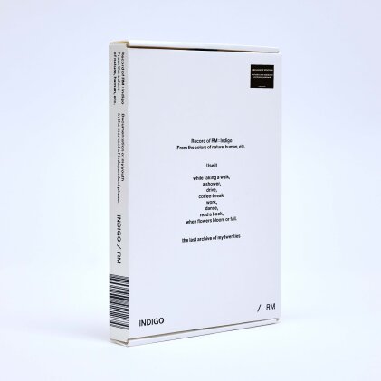 RM (BTS) (K-Pop) - Indigo (Book Edition, CH Exclusive)