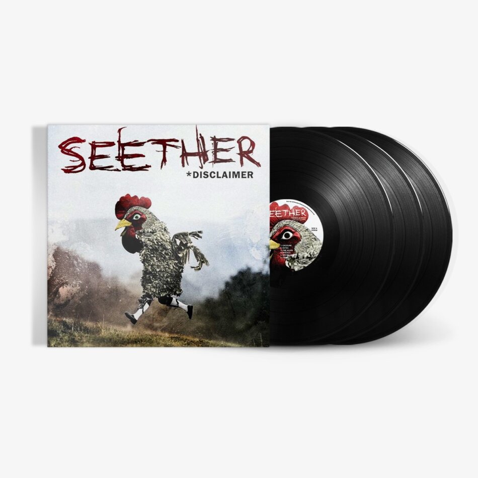 Seether - Disclaimer 2022 Reissue, 20th Anniversary Edition, Deluxe Edition, 3 LPs