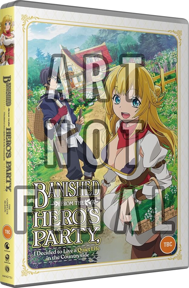Banished from the Hero's Party I Decided to Live a Quiet Life in the Countryside - Season 1 2 DVDs