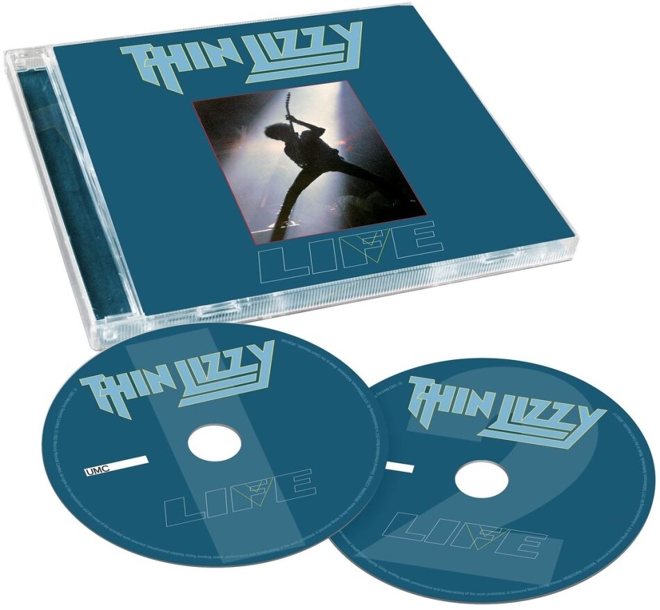 Thin Lizzy - Life - Live 2023 Reissue, Mercury Records, 2 CDs