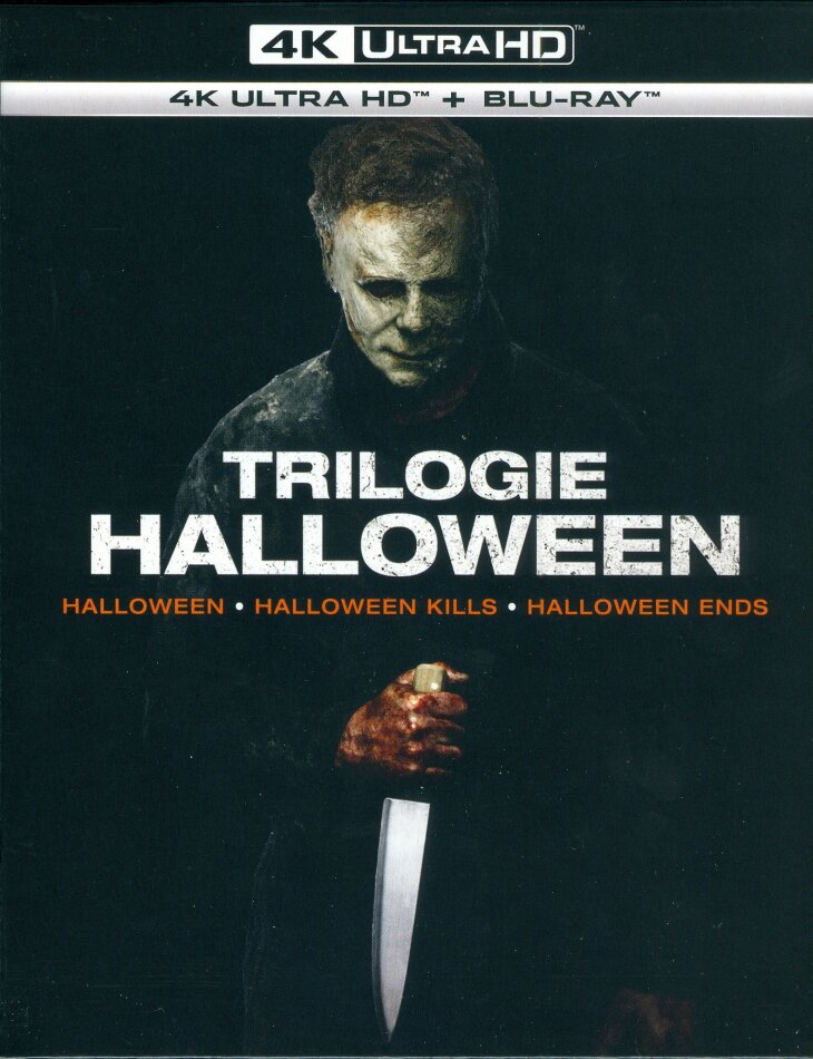 Trilogie Halloween - Halloween (2018) / Halloween Kills (2021) / Halloween Ends (2022) 3 4K Ultra HDs + 3 Blu-ray
