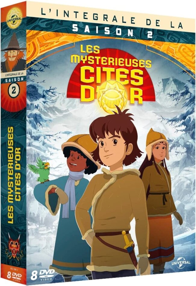 Les mystérieuses cités d'or - Saison 2 8 DVD