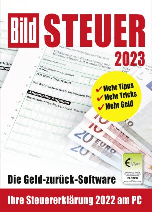 Bild Steuer 2023 (für Steuerjahr 2022) - Die Geld-zurück-Software