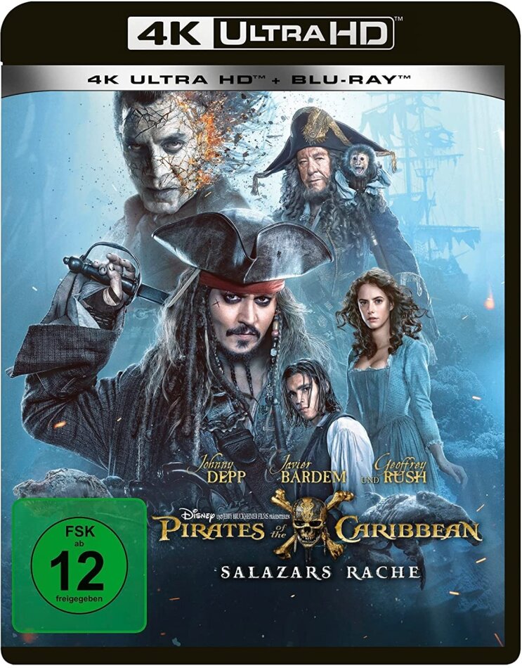 Pirates of the Caribbean 5 - Salazars Rache (2017) 4K Ultra HD + Blu-ray