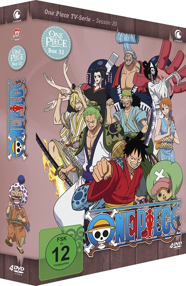 One Piece - TV-Serie - Box 32 4 DVDs