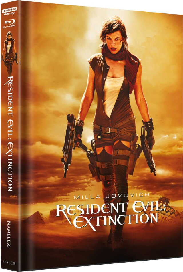 Resident Evil 3 - Extinction (2007) Édition Limitée, Mediabook, 4K Ultra HD + Blu-ray