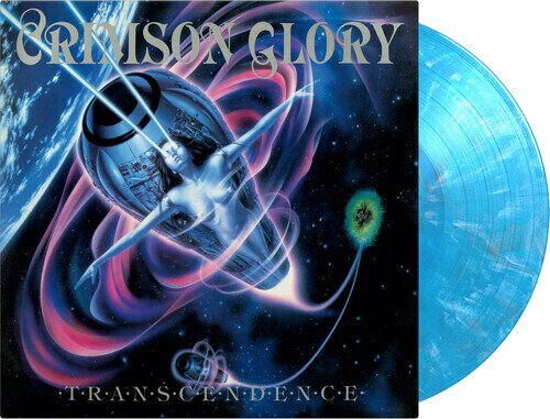 Crimson Glory - Transcendence Music On Vinyl, Limited To 1500 Copies, 2023 Reissue, Blue Vinyl, LP